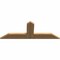 Ekena Millwork Portland Smooth Timber Gable Bracket, Western Red Cedar, 48"W x 18"H x 1 1/2"D x 5 1/2"F, 9/12 Pitch GBW048X18X0206POR00SWR - alternate 4